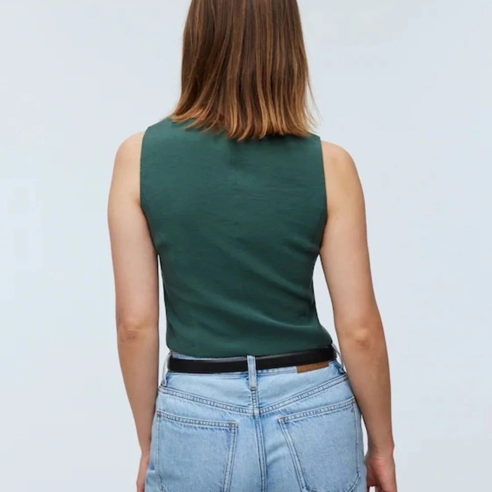 Madewell Katrina Crop Vest Top - Size 2 - Picture 6 of 14